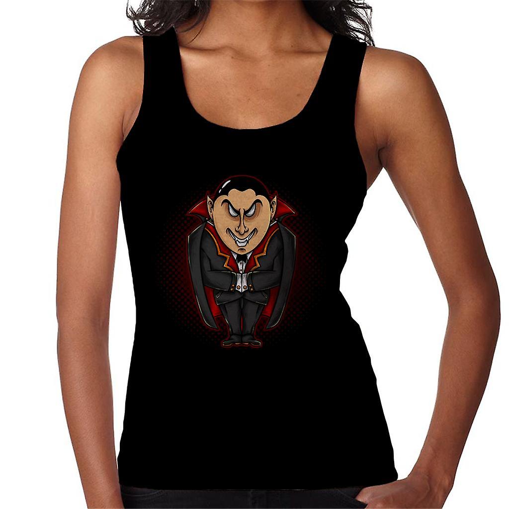 Cartoon Vampire Dracula Women's Vest