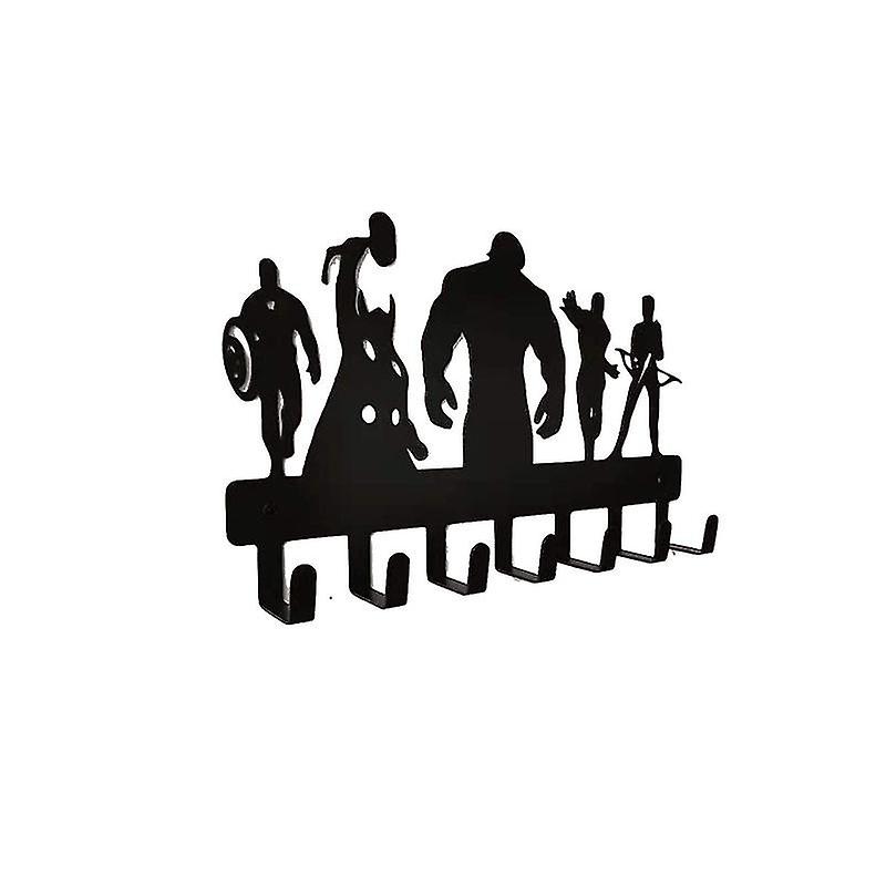 Wall Mounted Metal Key Holder, Key Organizer, Metal Key Hook