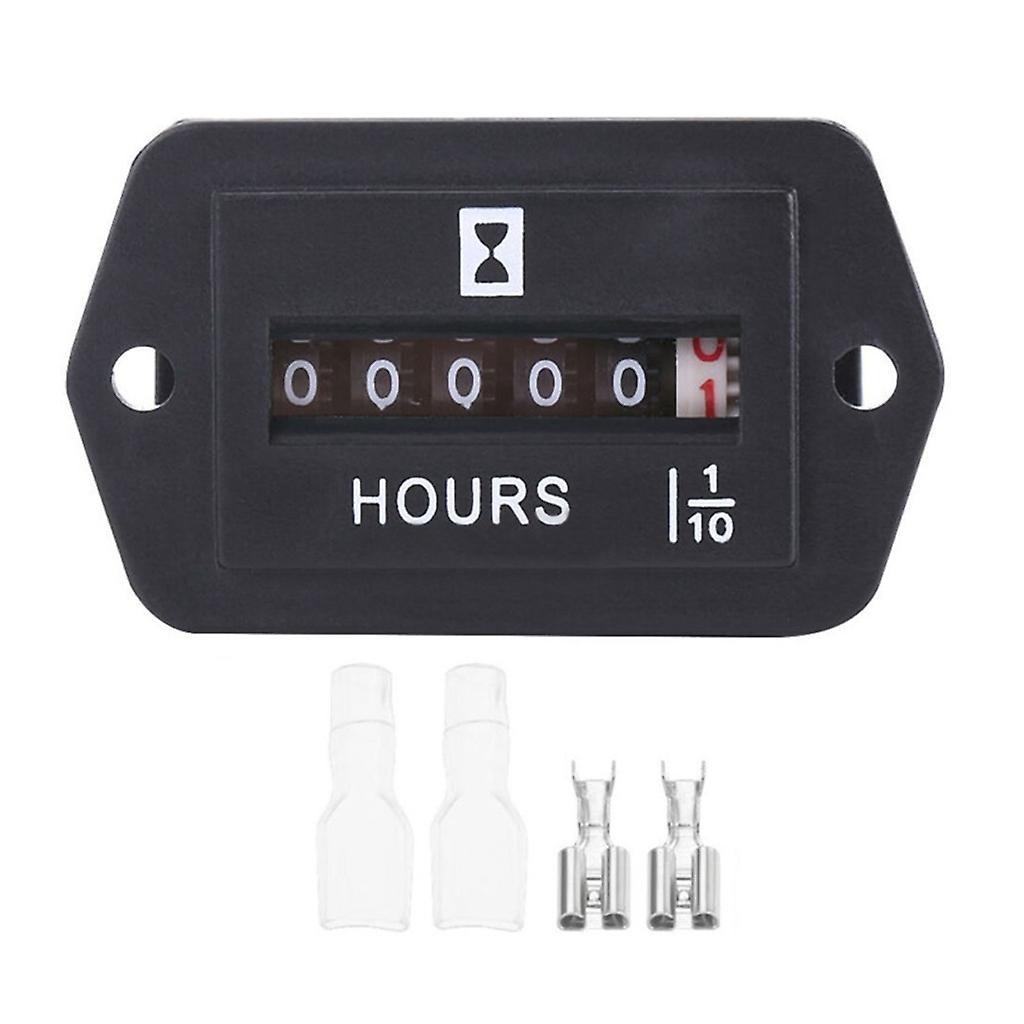 Mechanical Hour Meter Timer GaugeFor Gasoline Engine Generator HM002 Maintenance