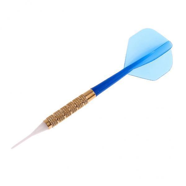 4x14 Grams Plastic Safety Soft Tip Dart for Electronic Soft Dartboard Blue
