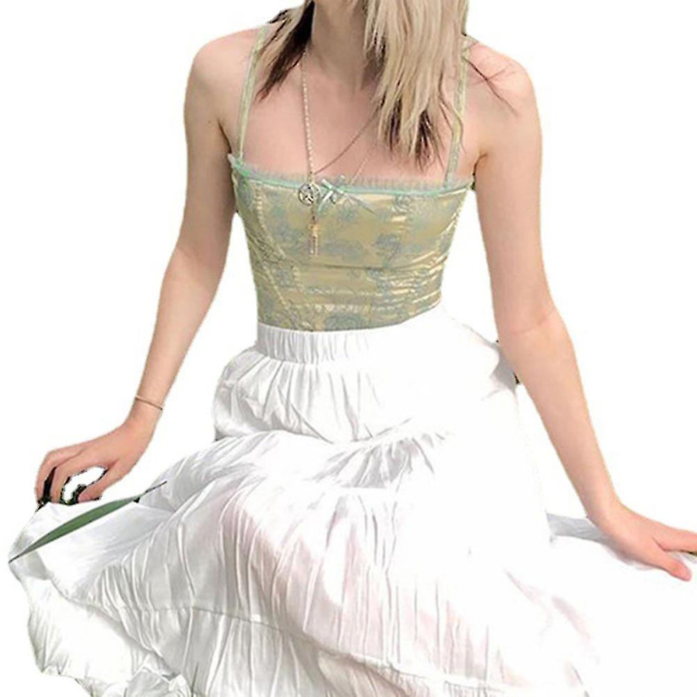 Floral Ruffle Top - Y2k Style