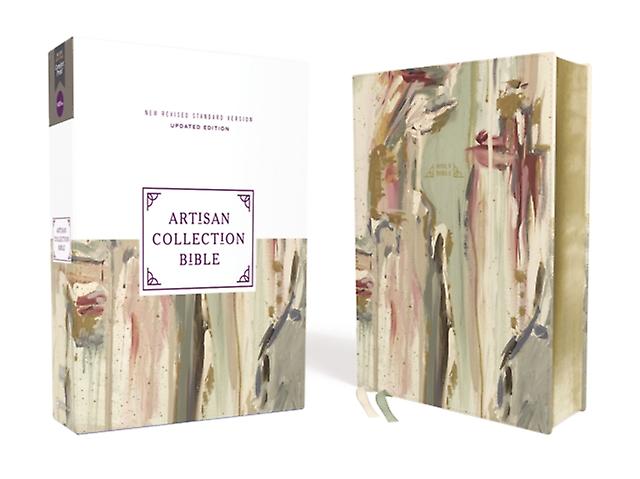 Nrsvue Artisan Collection Bible Leathersoft Multicolorcream Comfort Print by Zondervan Leather  fine binding Book