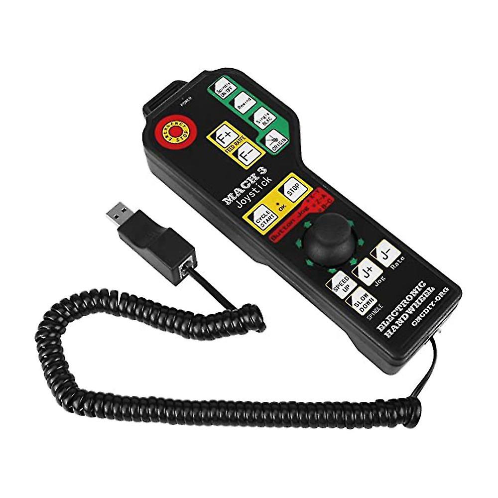 Cnc Controller,cnc Engraving Machine Manual Controller, Usb Connector 6-axle Control