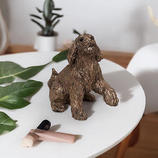 Milo Labradoodle Shake Hands Sculptures & Statues