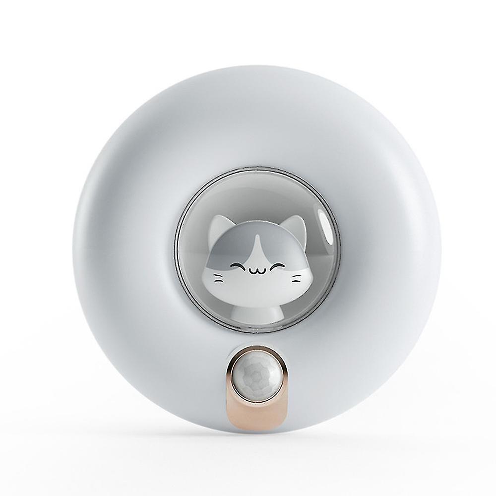 Circle Cat Human Body Induction Light, Led Night Light