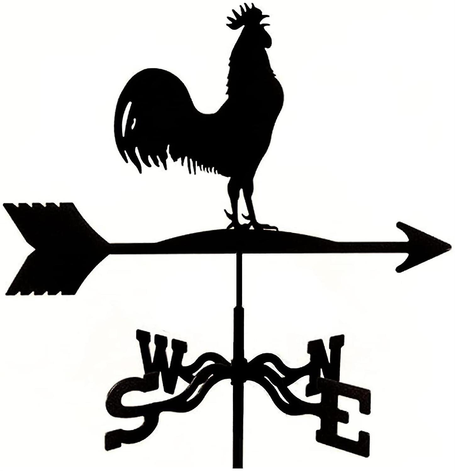 Καιρός Vane μέταλλο Weathervane ειδώλιο, πρακτικός δείκτης κατεύθυνσης ανέμου, μέτρηση εργαλεία αγρόκτημα