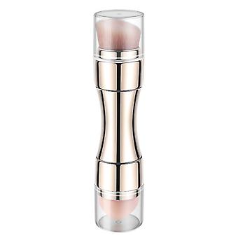 4 in 1 Lip Blush Powder Brush Travel Lip Brush Foundation Blending Powder Brush