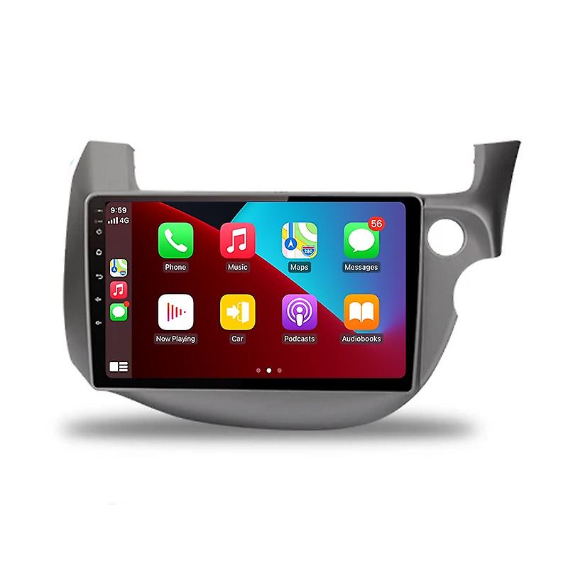 Android 12 Carplay Car Radio for Honda Fit Jazz 2007 -2013 RHD Multimedia Video Player 2 Din GPS IPS