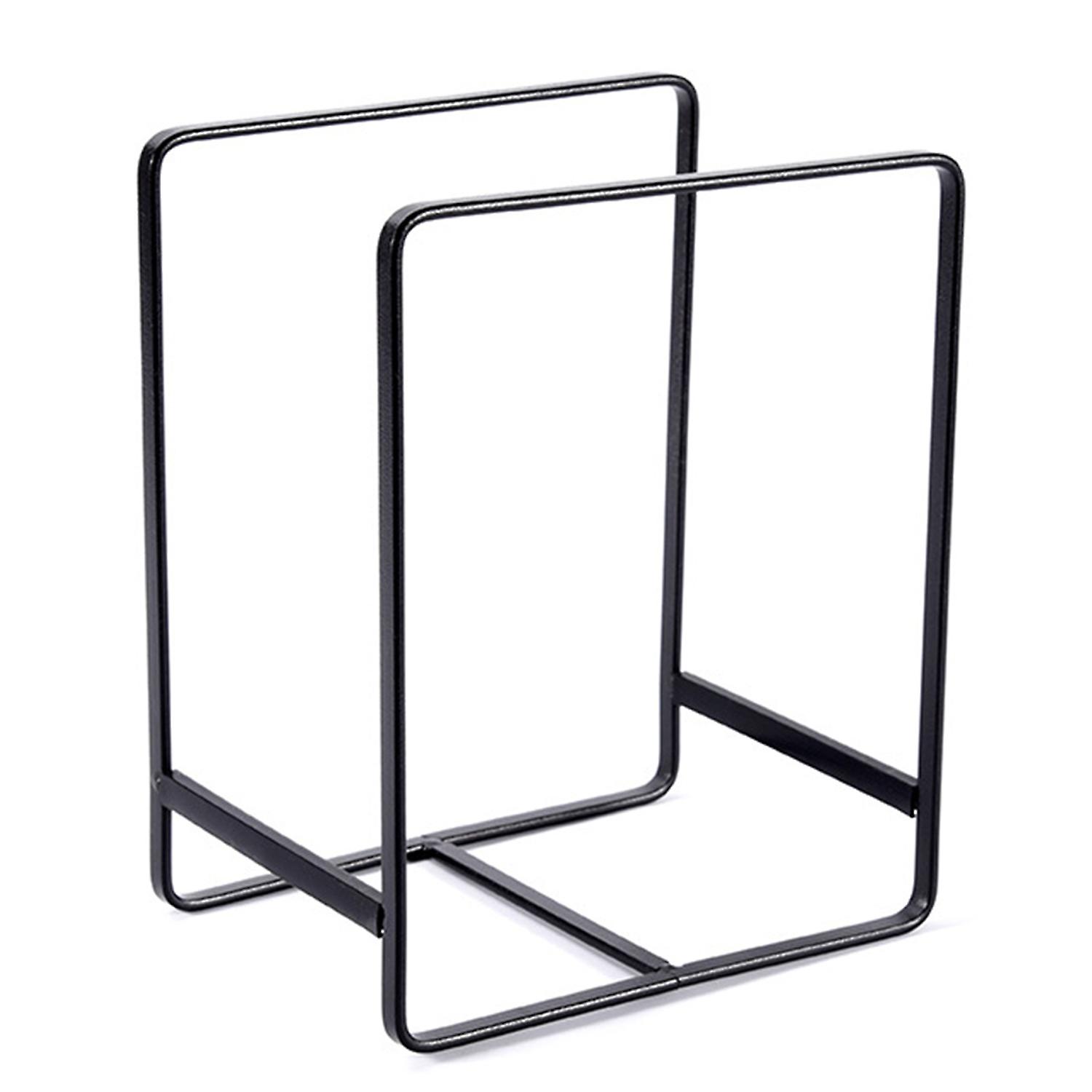 ZHOUBA Practical Bowl Storage Rack Solid Compact Wrought Iron Rust-Free Plate Cups Stand
