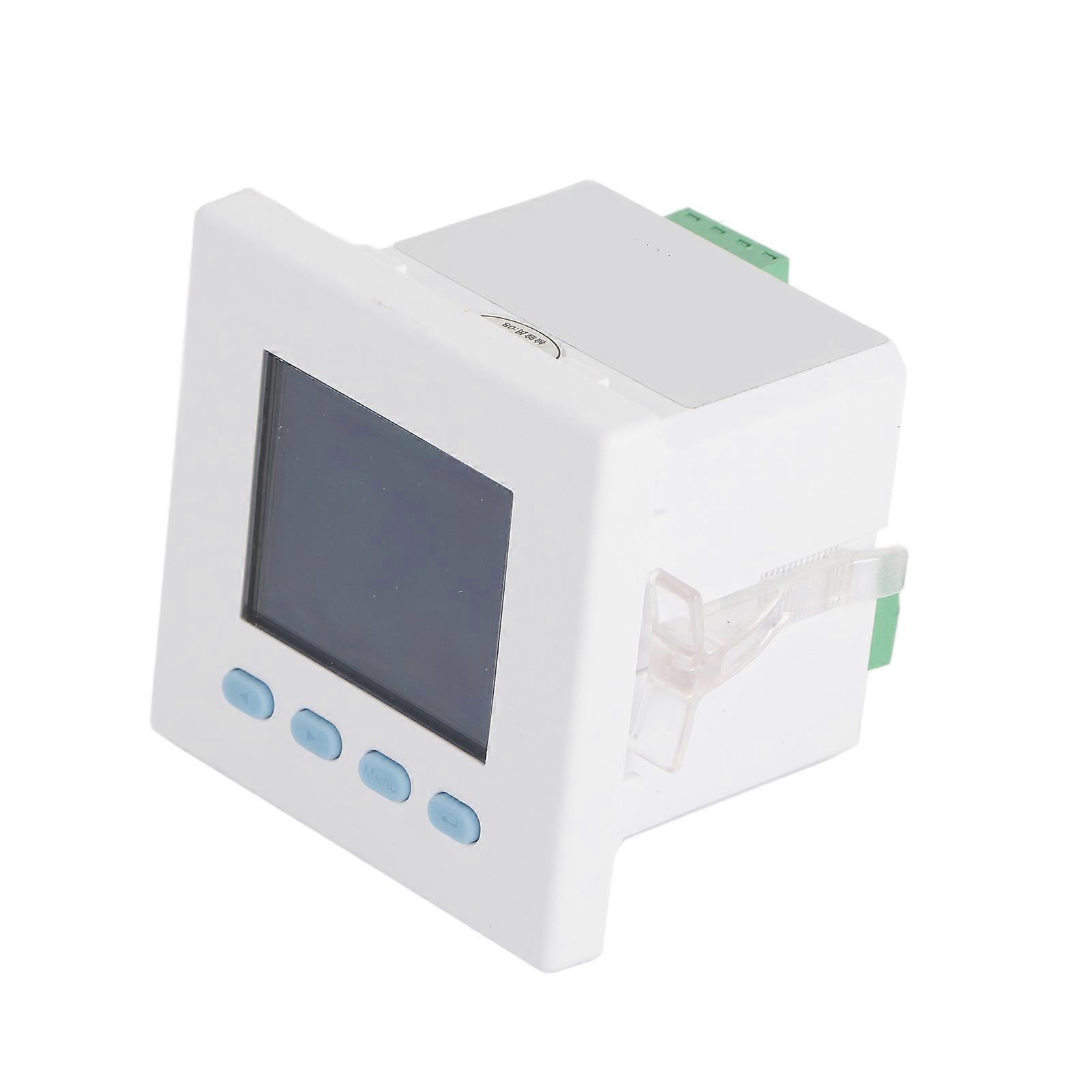3 Phase Current Voltage Meter LCD Display Ammeter Voltmeter Intelligent Electric Meter AC220V Input
