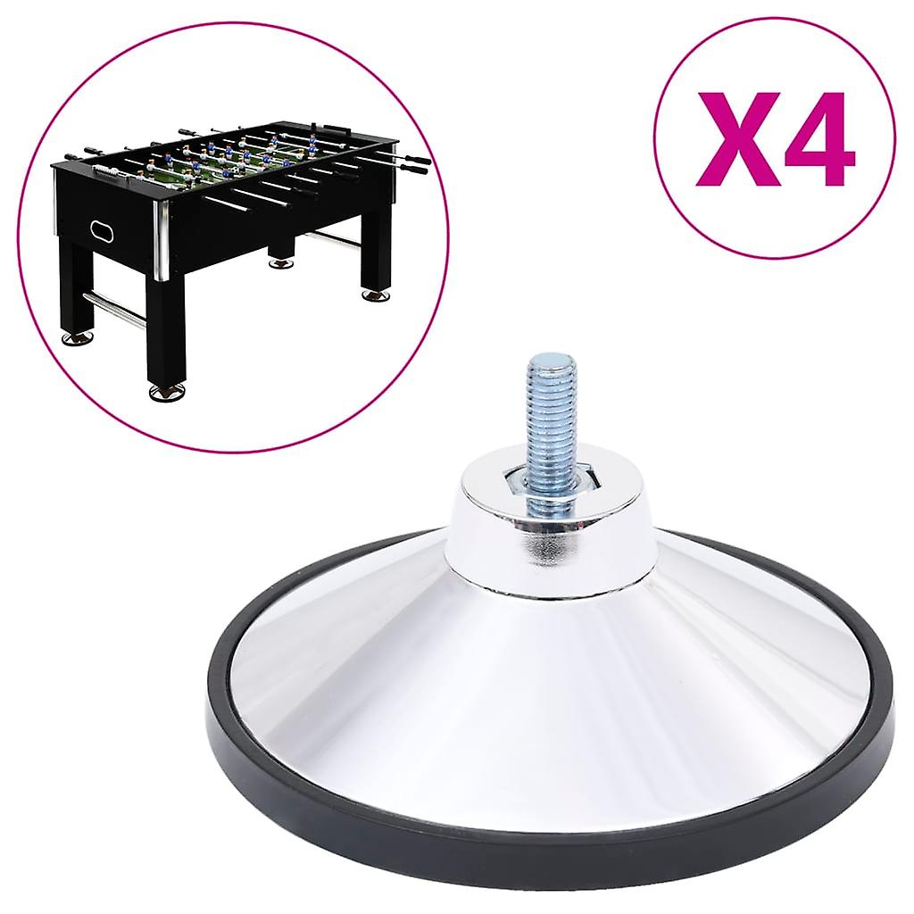 Table football feet 4 pcs. chrome-plated M10