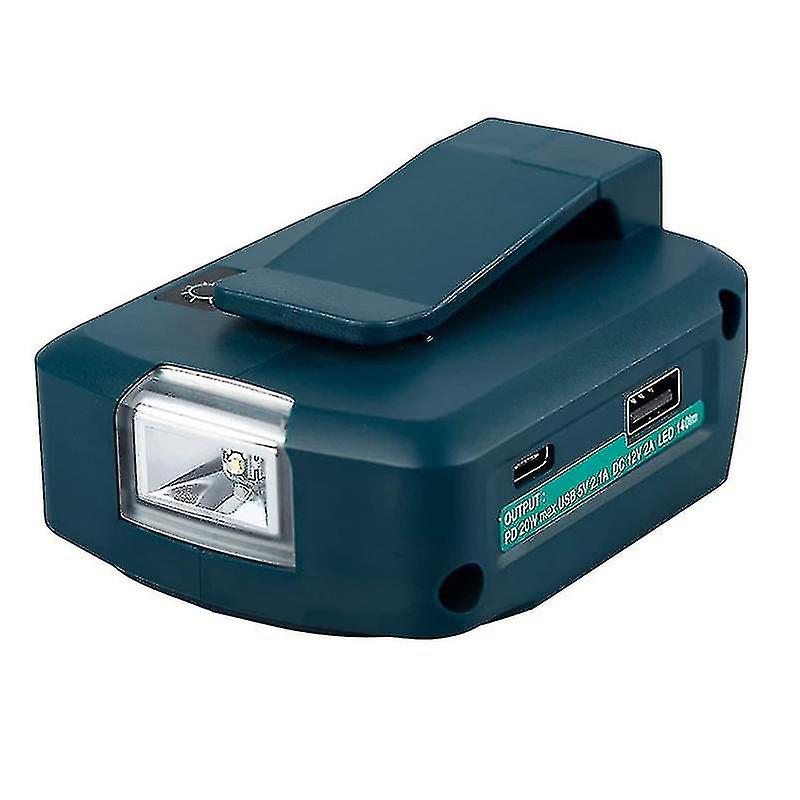 لماكيتا Adp05 14.4v/18v الأسد البطارية USB / نوع-C محول ميناء