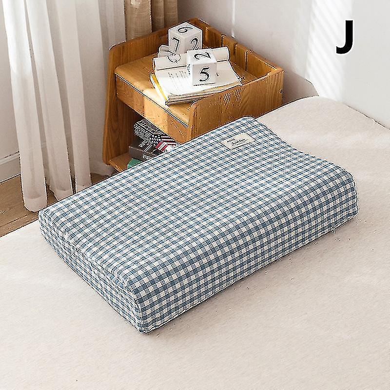Memory Pillow Cover Case Memory Foam Contour Latex Pillowcase Pillow Cover Rebound Cotton Zippered