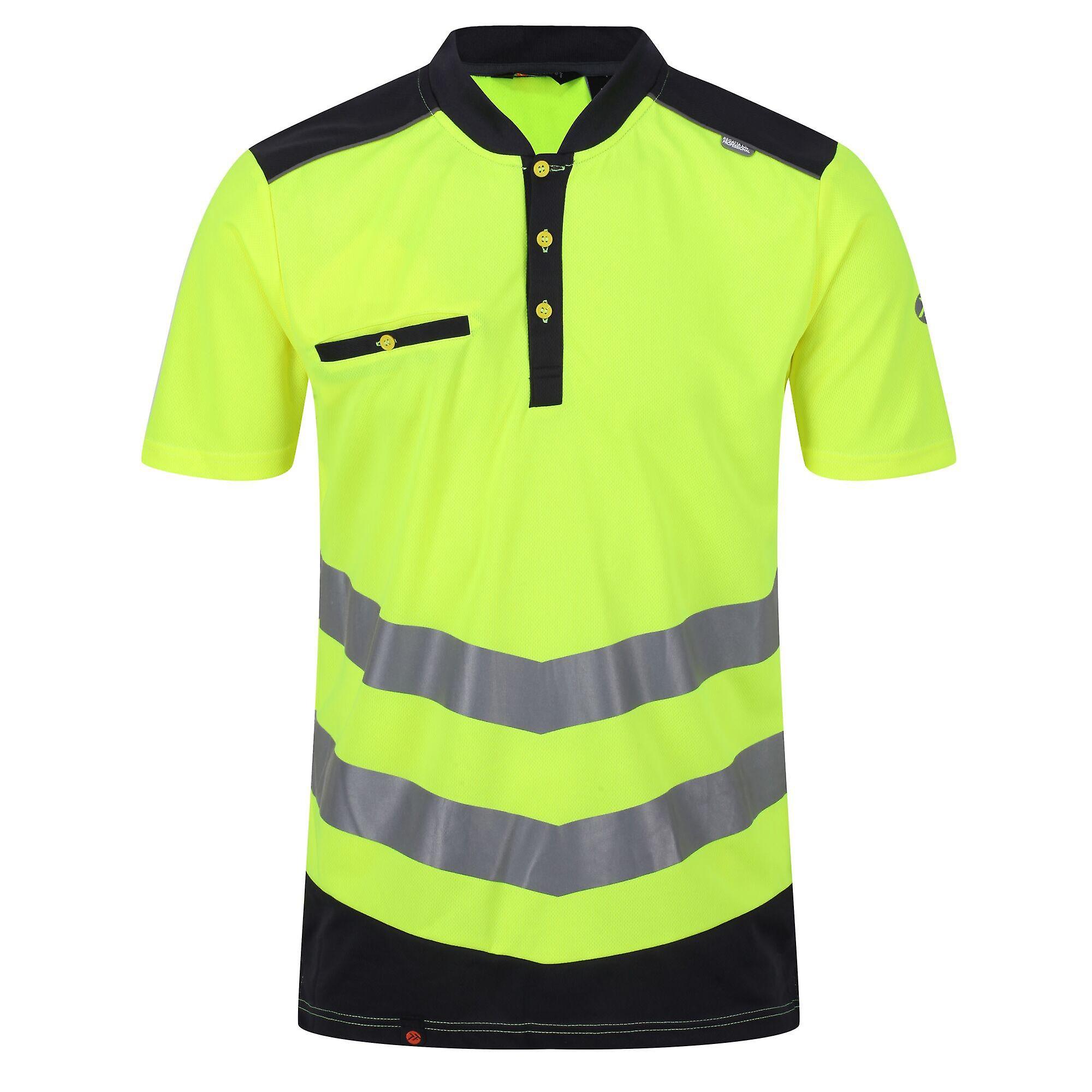 Regatta Professional Mens Tactical Hi Vis Reflective Polo Work Shirt