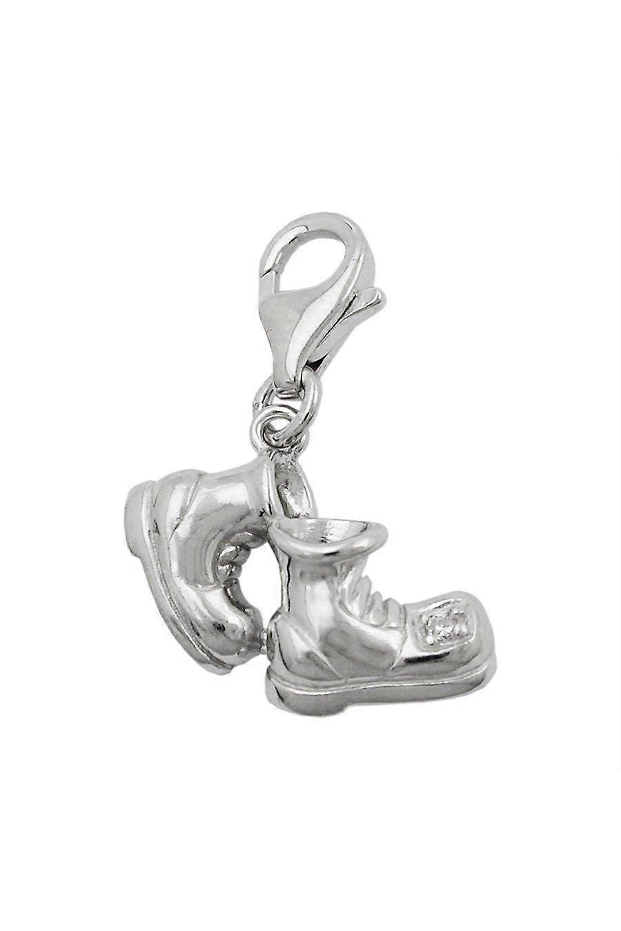 Pendant Charm Walking Shoes Silver 925 - Gl93293