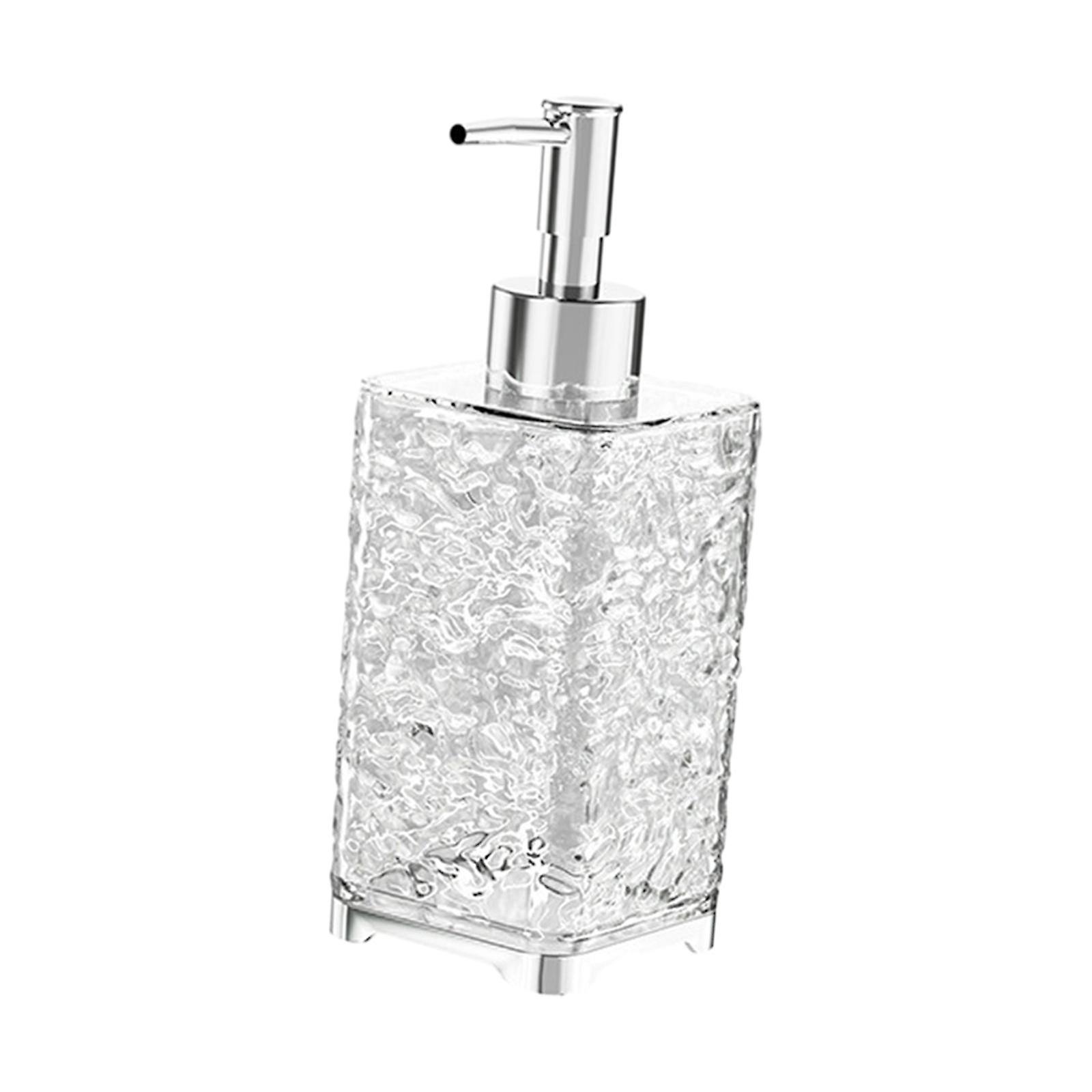 Hand Soap Liquid Dispenser Pump Soap Container Multipurpose Sturdy Refillable Bathroom Accessory for Hotel Countertop Kitchen