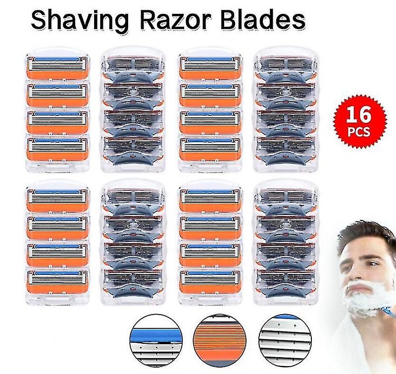 16 stuks scheermesjes navullingen compatibel met Fusion 5 Proglide