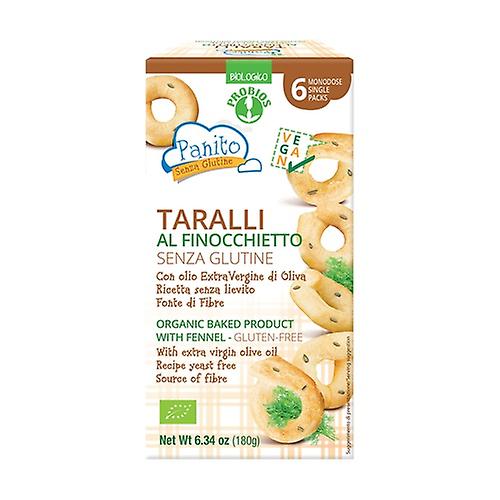 Gluten-free fennel taralli 6 units