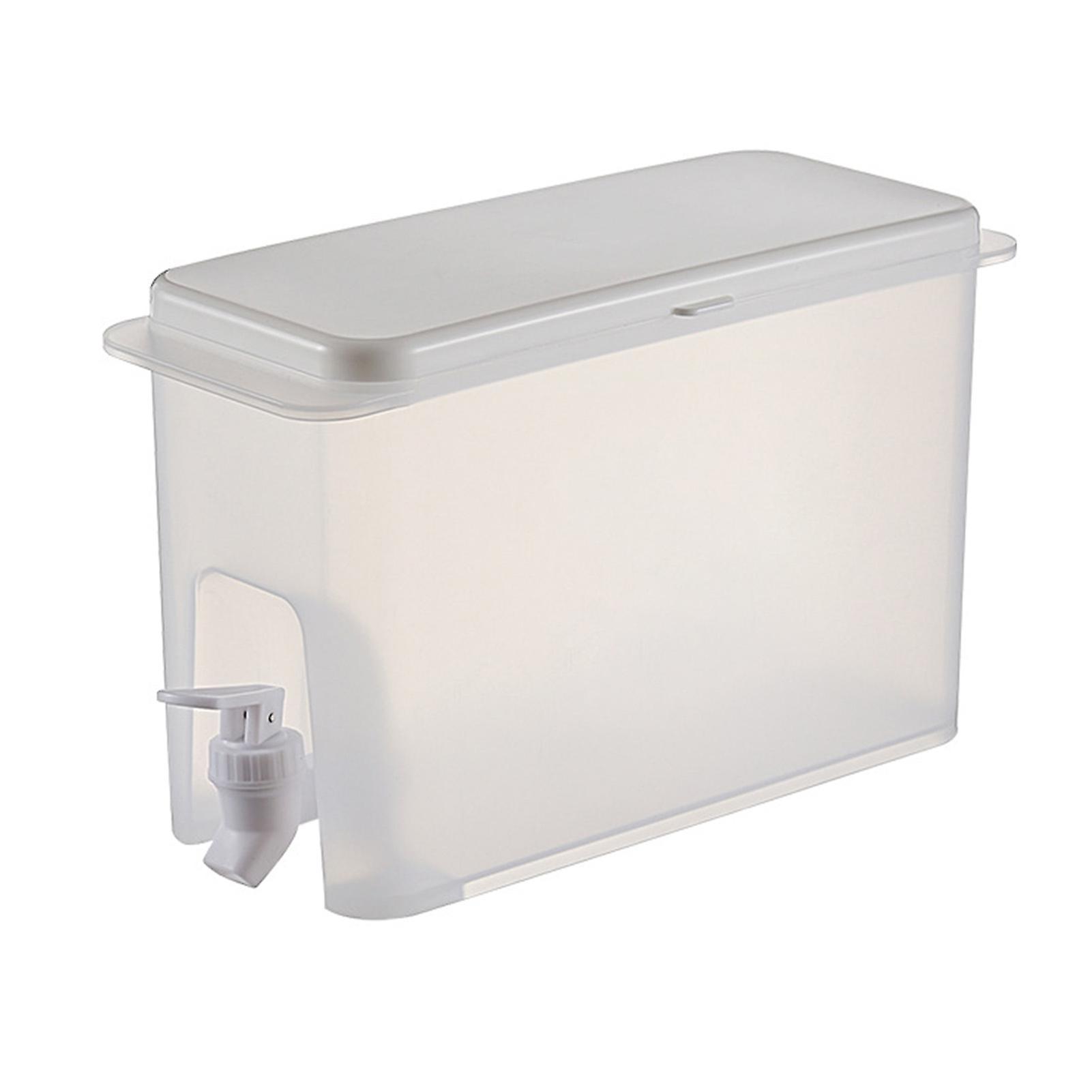 3.5L Plastic Cooling Kettle with Tap Durable High Capacity Cold Water Bucket for Making Fruit Tea