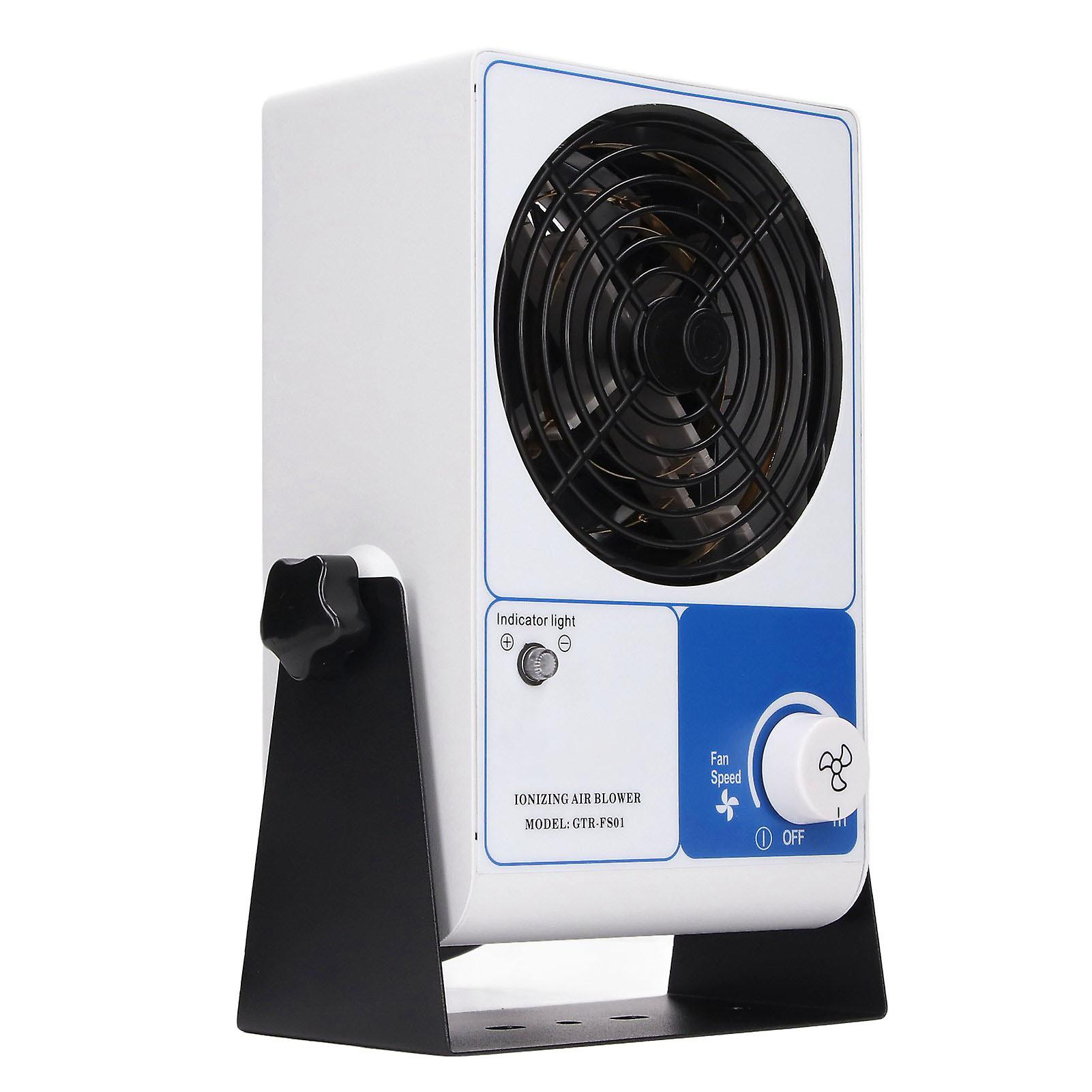 Desktop Ionizing Air Blower Industrial Anti Static Dust Removal Adjustable ESD Ionizer Fan for Production Lines AU Plug 220‑240V 
