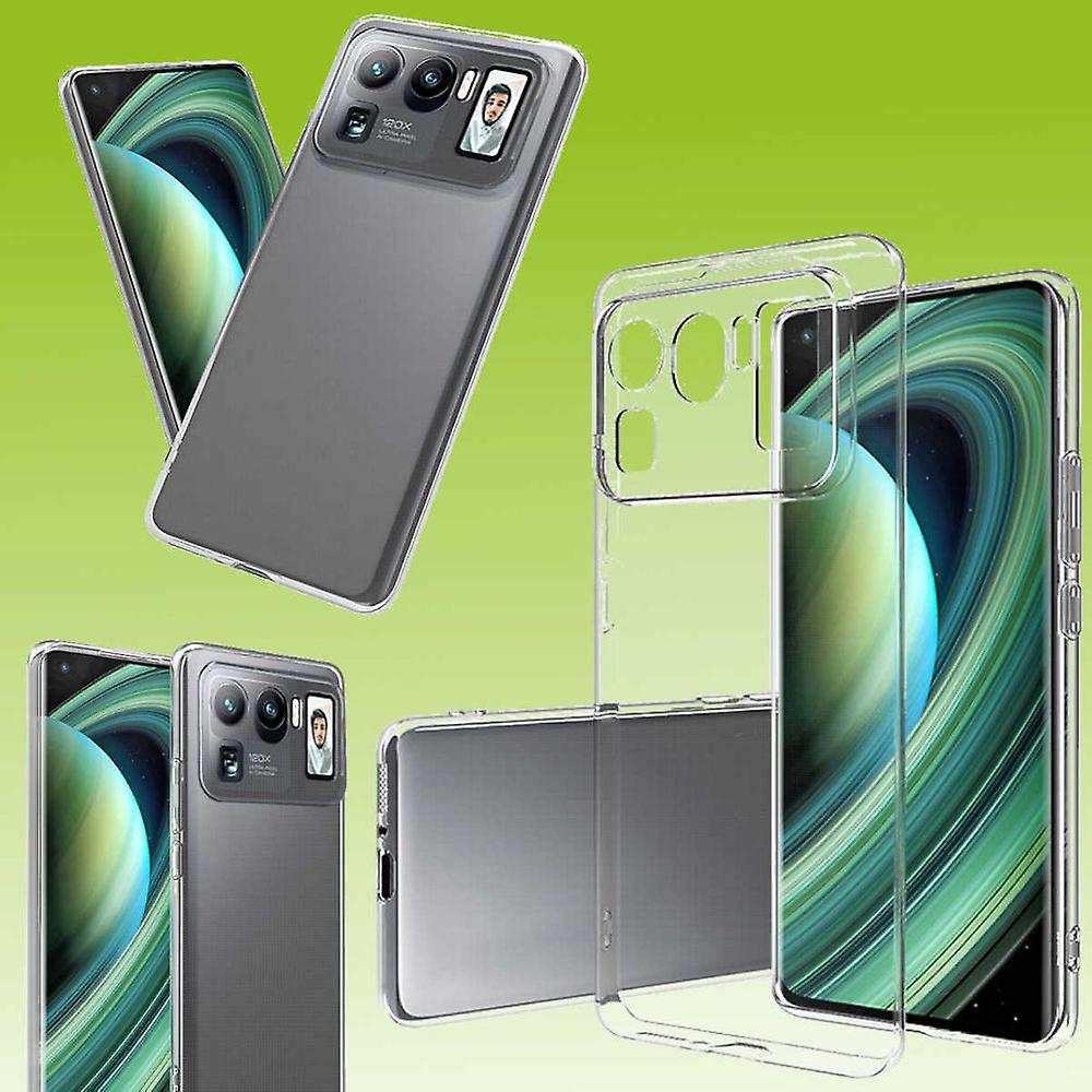 适用于小米 11 Ultra 硅胶保护套 TPU 保护器透明包壳盖壳配件新