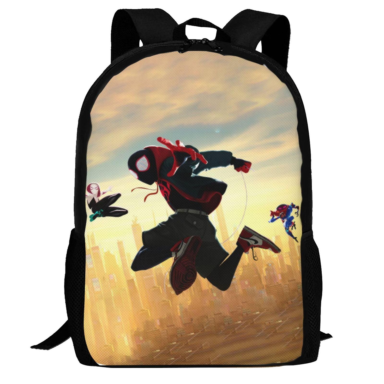 Spider-Man Backpack,3d Print Laptop Backpack Lightweight Casual Daypack Bookbag Multi-Function Travel Backpack