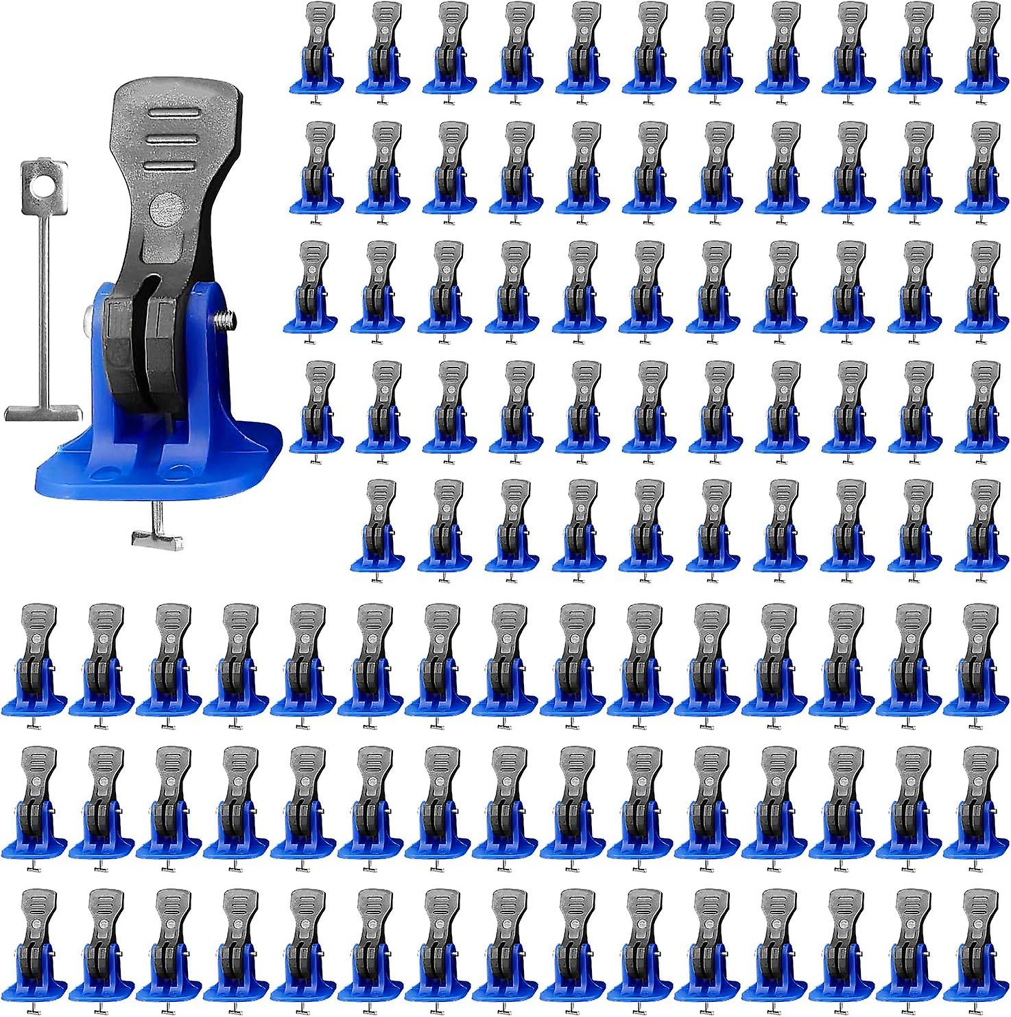 100pcs Tile Leveling Wedge, Tile Leveling System Kit, for Installing Floor and Wall Tiles