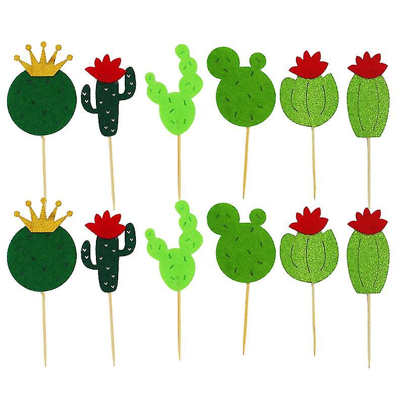 40pcs Hawaiian Cake Decoration