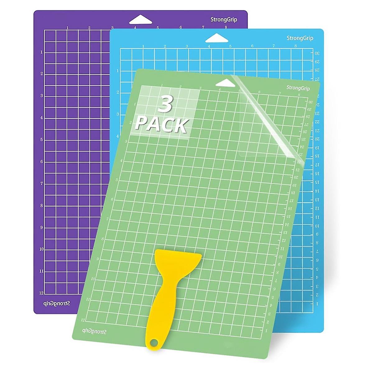 Cutting Mats for Joy Xtra, 3 Pack Cutting Mats 8.5x12inch Adhesive Reusable Cutting Mats Plotter Pad