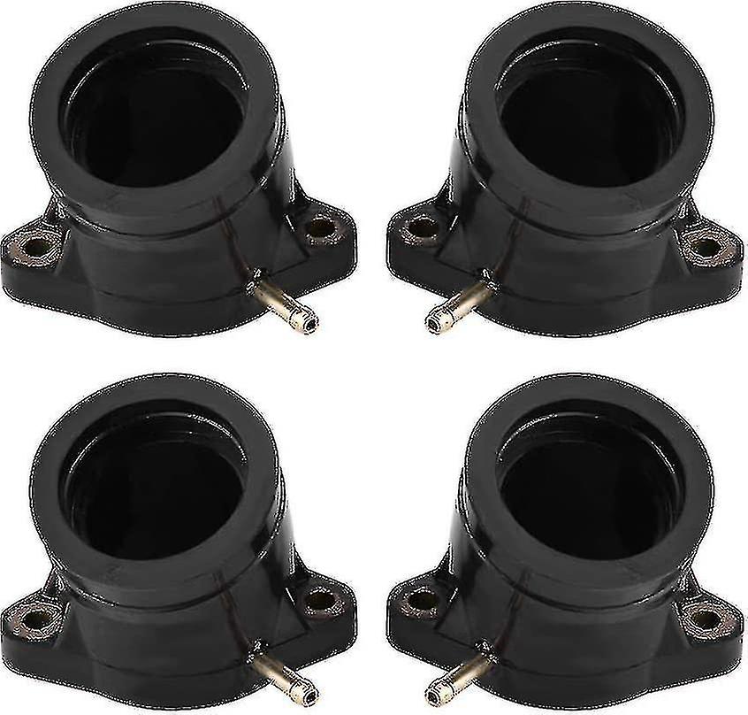 4pcs Carburetor Intake Boot, Carburetor Intake Adapter Joint Boot For Yamaha Xj1100 Xs1100 Xs1100l
