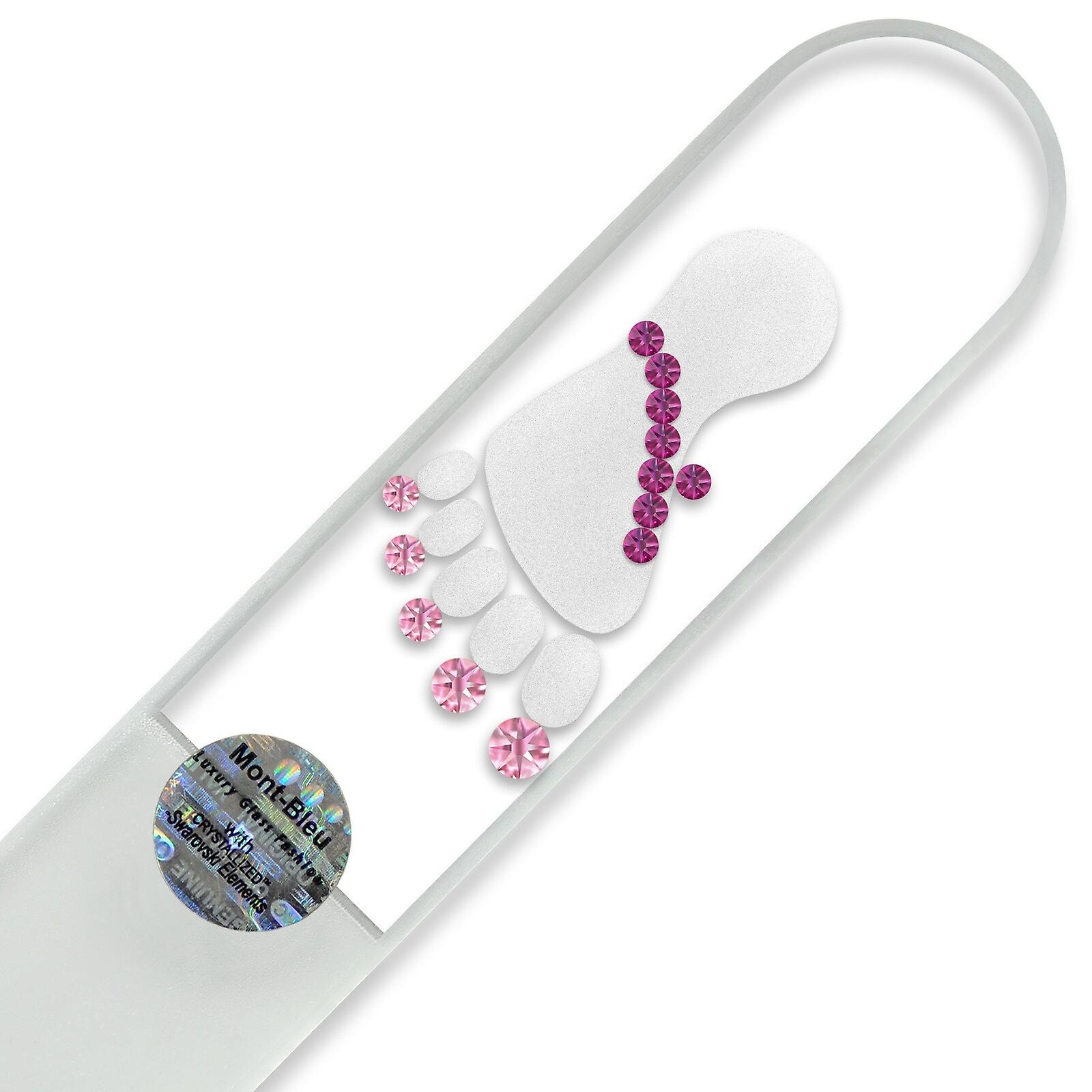 Large Crystal Nail File Foot 365-1 - Fuchsia