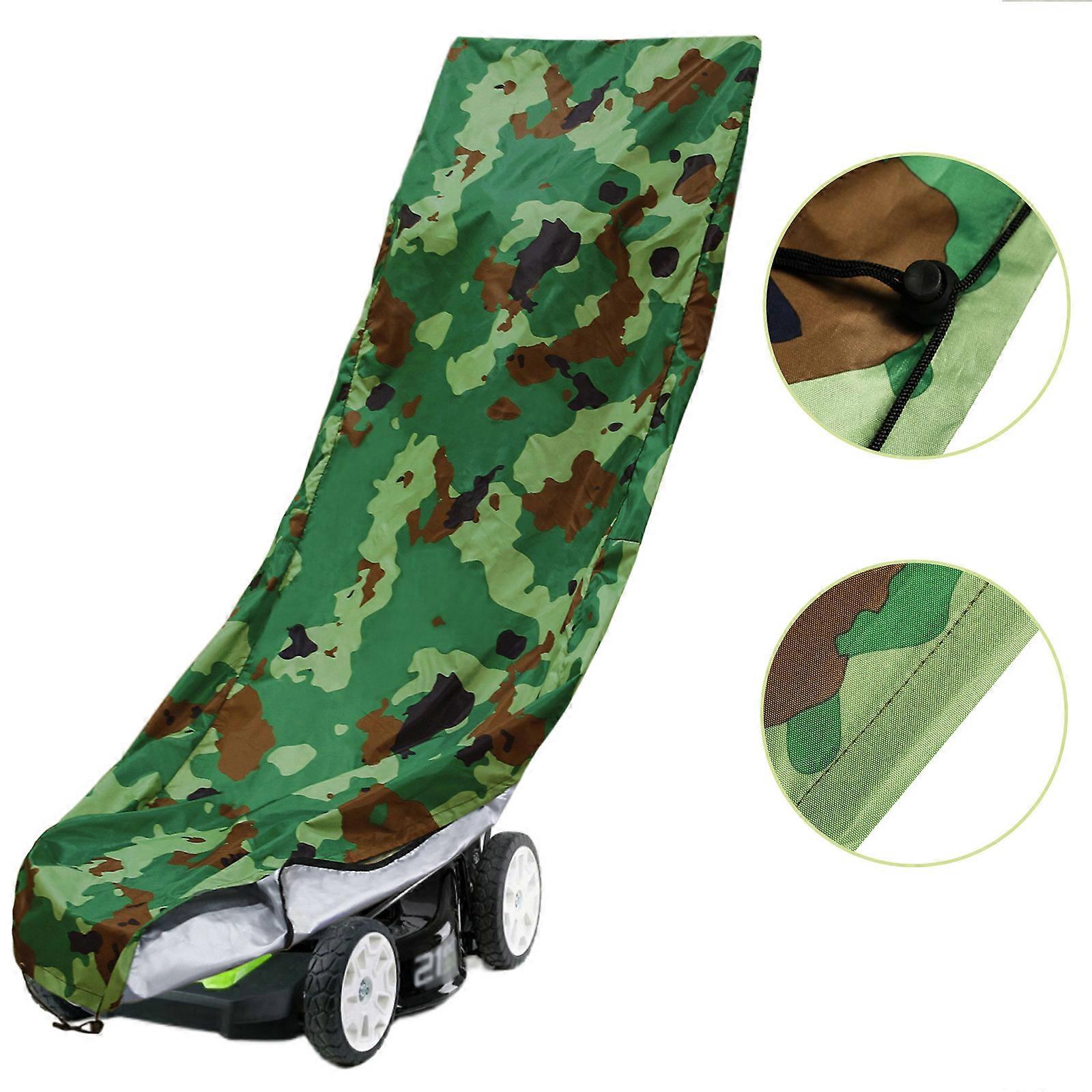 Lawn Mower Cover With Drawstring And Cover Storage Bag