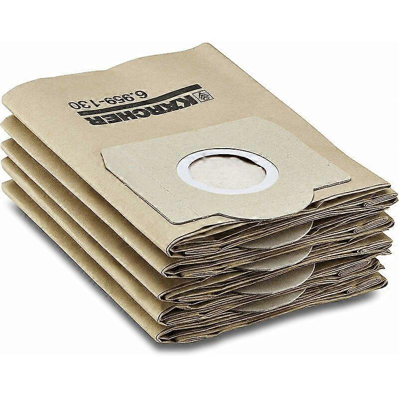 Filter paper bag accessory for multifunctional wet and dry hoovers