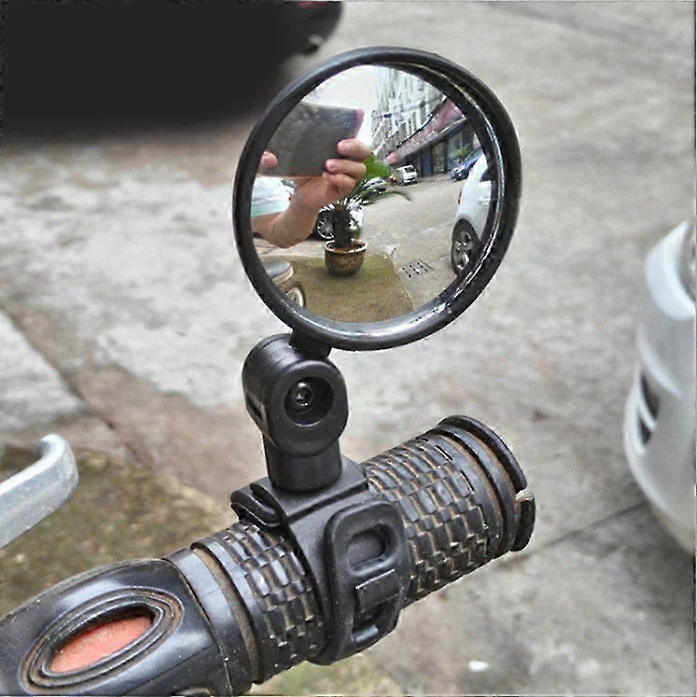 Motorcycle Retro Modified Handlebar Mirror Full Angle Folding Reversing Handlebar Rearview Mirror Motorcycle Decoration Supplies