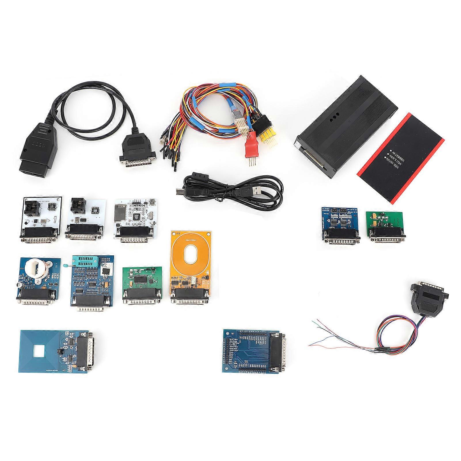 Auto IProg Pro Programmer with Adapter Set ECU IMMO Key Multifunctional Device E2U011