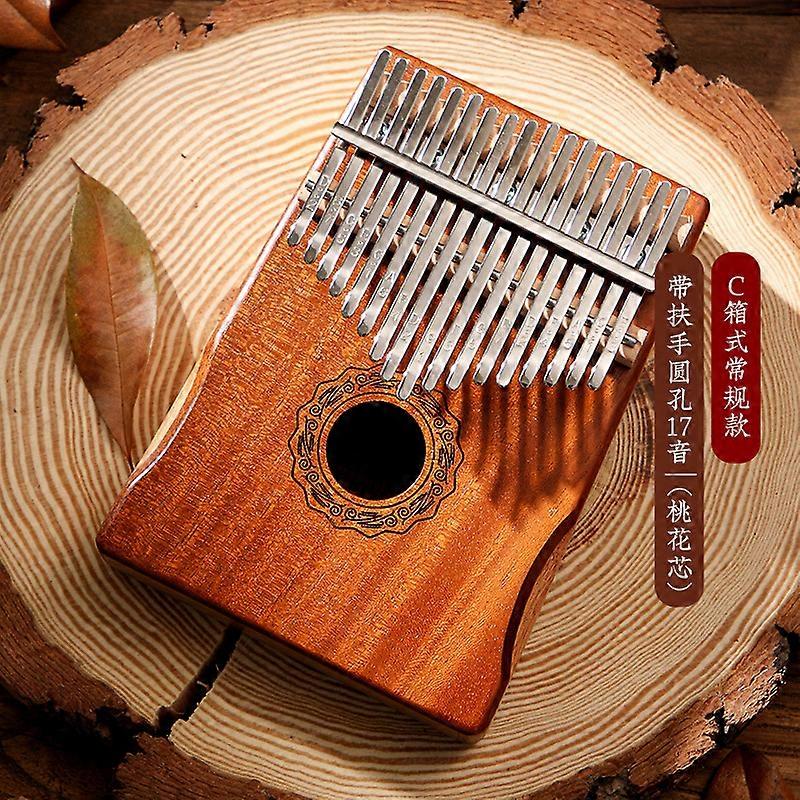 Pouce Piano Kalimba Débutant 17 tons Accordéon Portable Kalimba Instrument