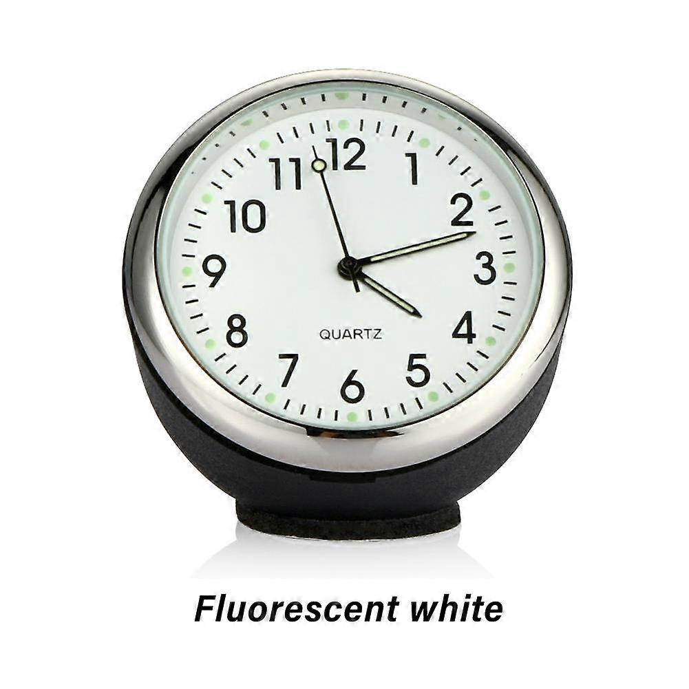 מיני רכב רכב שעון דיגיטלי אוטומטי שעון מדחום היגרומטר מד מדדי קישוט קישוט שעונים פנים רכב מדבקות