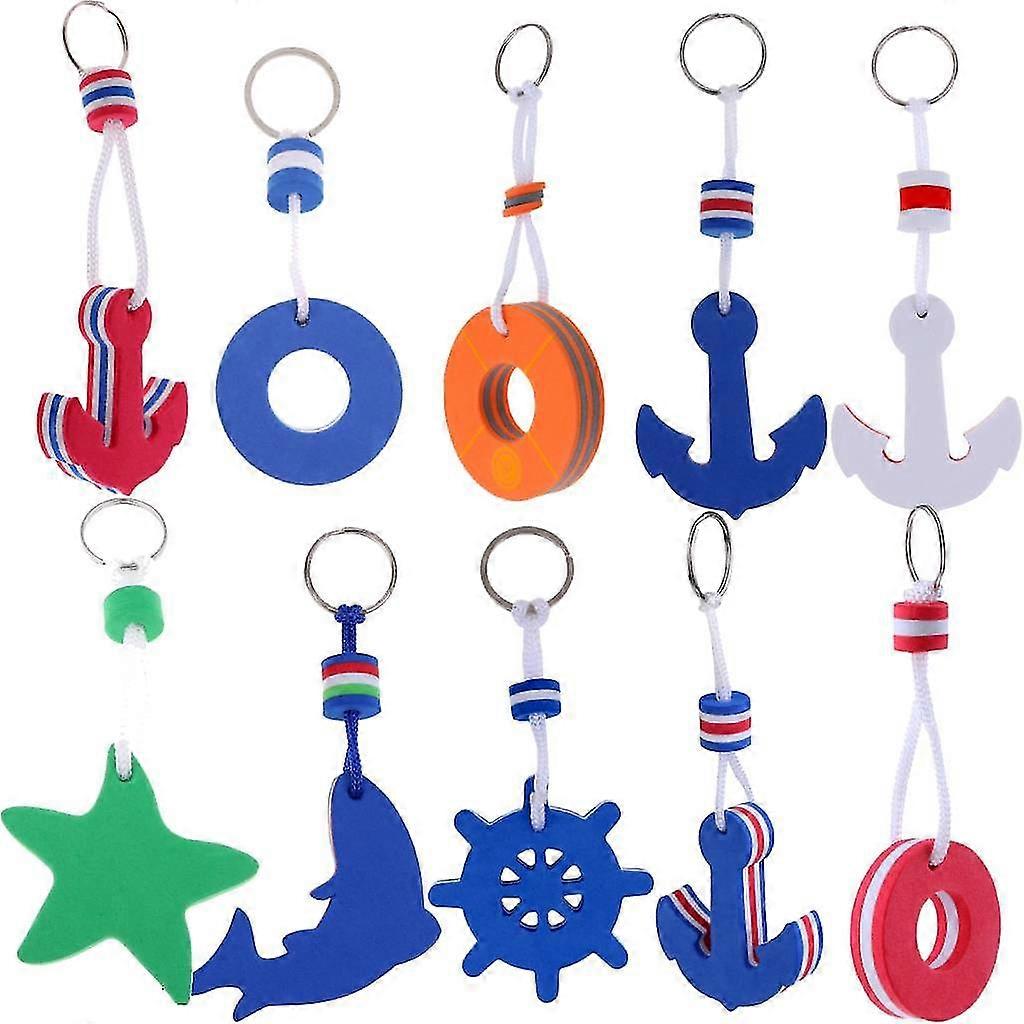 Kelluva avaimenperä veneelle Eva Sailing Float Marine Kelluva ankkuri Yacht Keys Solki Soutuveneet Uinti Urheilutarvikkeet
