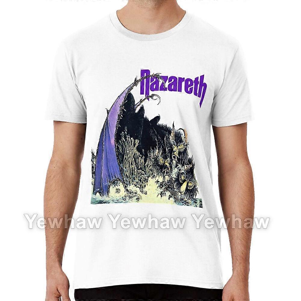 فرقة الناصرة روك اسكتلندا حققت العديد من النجاحات في المملكة المتحدة الناصرة - تي شيرت شعر بوبولا