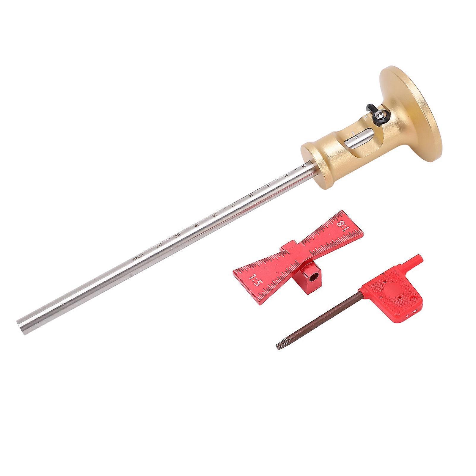2Pcs Marking Gauge Dovetail Jig Guide Marker Scribing Tool Set Kit for Woodworking