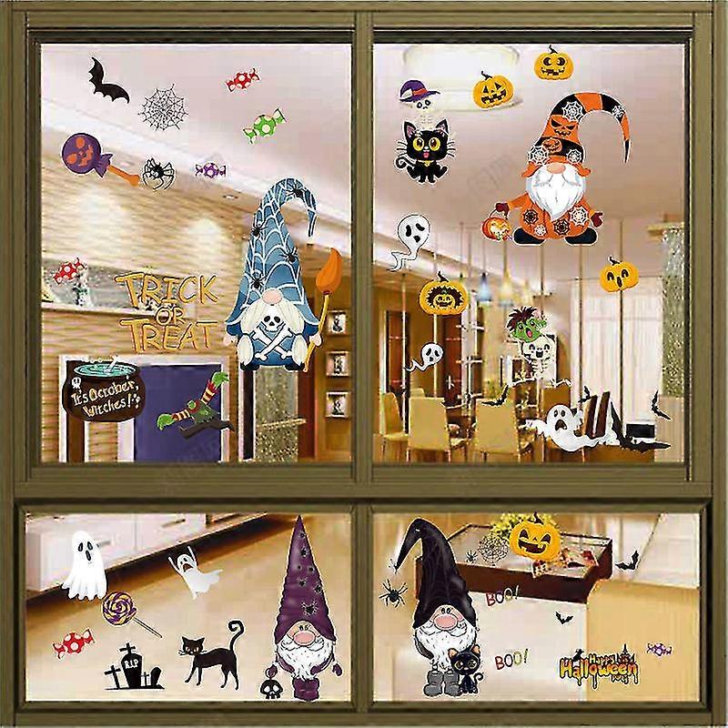 Halloween Stickers Window Clings Decorations