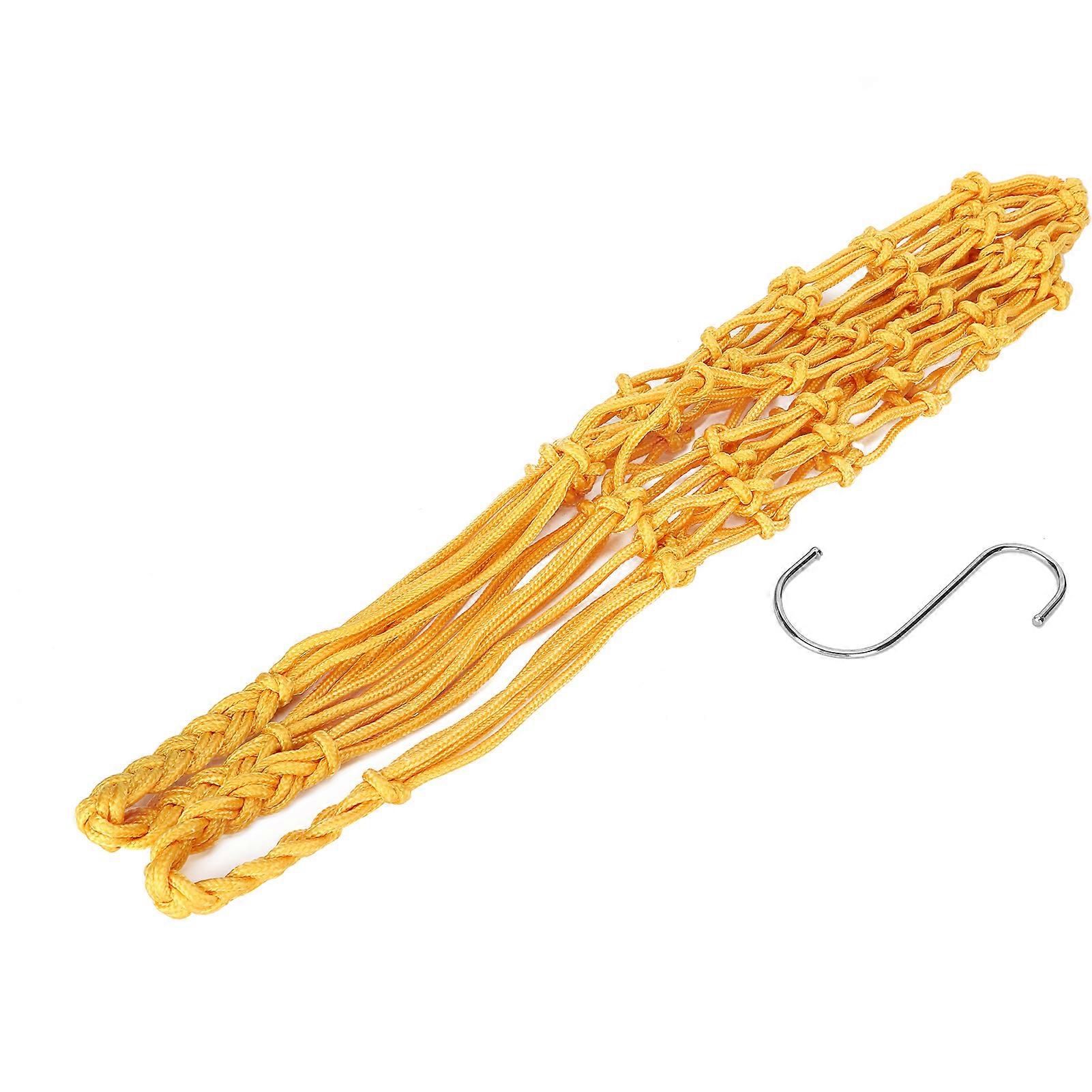 Poultry Feeding Net Bag for Chickens with Hooks - Vegetable and Fruit String Toy Tool