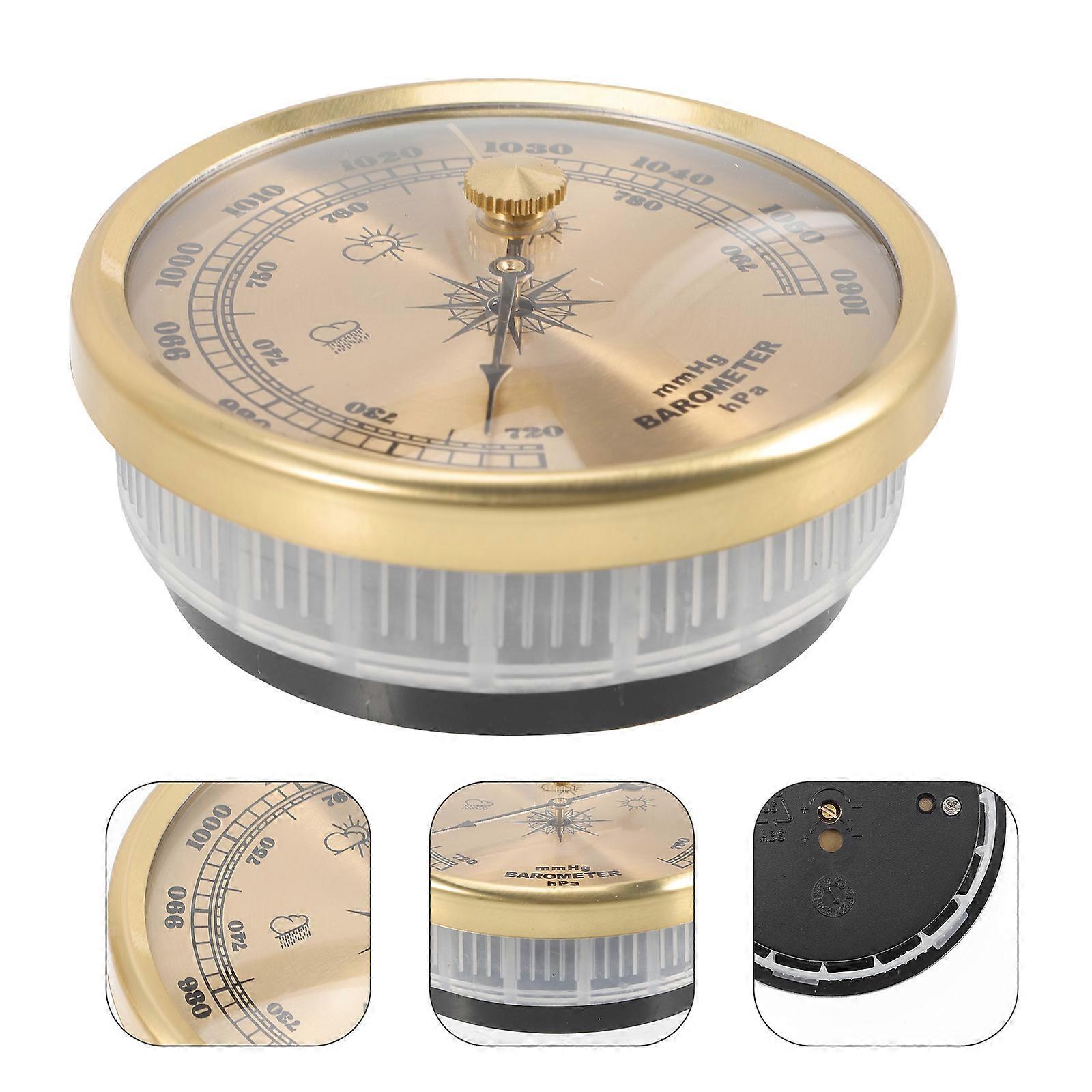 Dial Type Barometer Home Use Adjustable Aneroid Barometer Multifunctional Barometer
