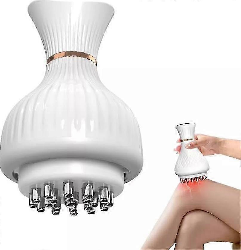 Light Lymphatic Drainage Machine Electric Meridian Body Massage Brush Microcurrent Anti Cellulite Guasha Physiotherapy Apparatus Size 25