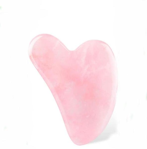 Rose Quartz Guasha Face Massage Tool