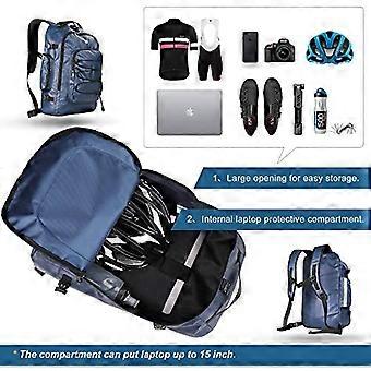 Ce sac à dos vélo Decathlon se transforme en sacoche pour porte-bagages