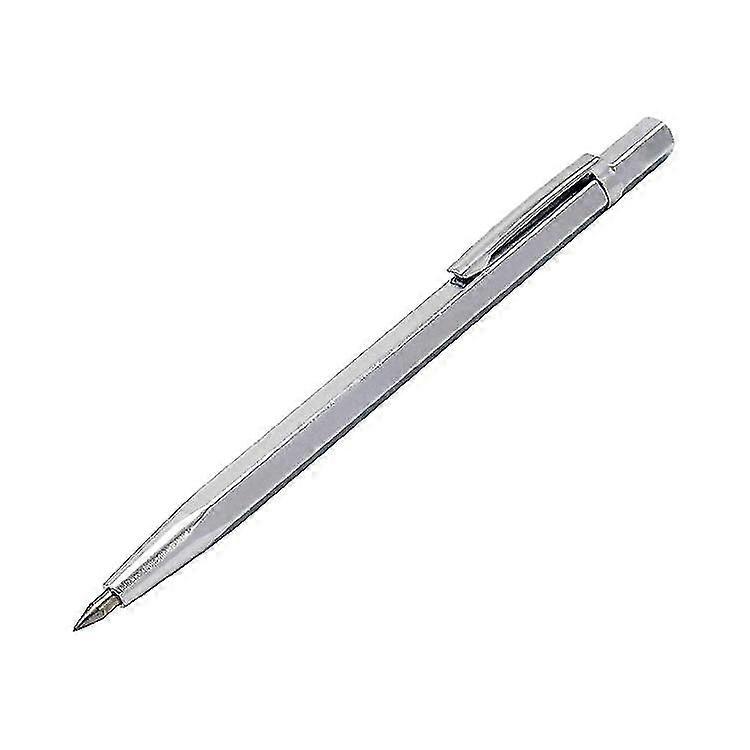 Metal Scribe Pen Carbide Tip Engraving Pen With Clip, Portable Scriber Glass Cutter Tool For Marking On(3pcs) -T