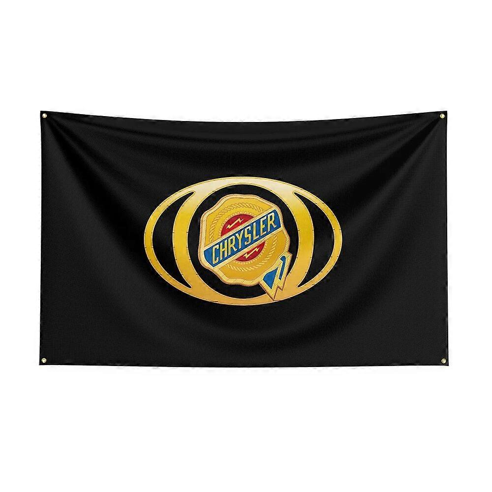 90X150Cm Bendera Kepompong Poliester Dicetak Spanduk Mobil Balap untuk Decor1