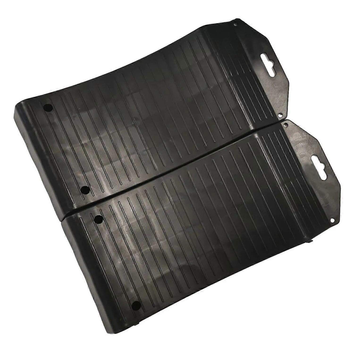 2 Pcs Tire Protector Ramp Vehicle Storage Ramp Group Curve Low Profile Ramp Car Anti slip Tire Pad Block RV Outdoor Accessories