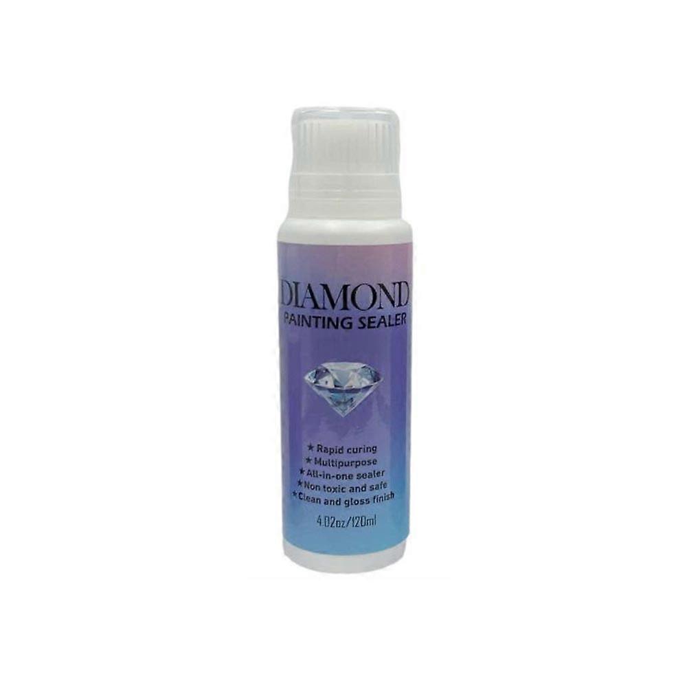 Diamantmålning Sealer 120ML Diamantmålningslim 5D DIY Conserver Pussellim